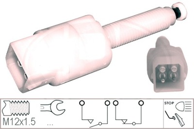 ERA SENSOR CONMUTADOR DE LUZ LUZ DE FRENADO ERA 330328 ERA  