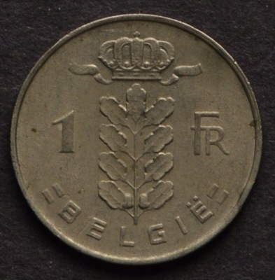 Belgia - 1 frank 1951
