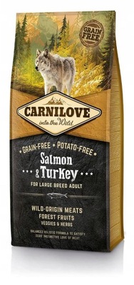 CARNILOVE Adult Large Salmon & Turkey 1,5kg