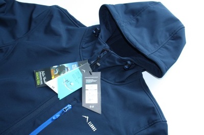 męska kurtka softshell ELBRUS IFAR II granat XL