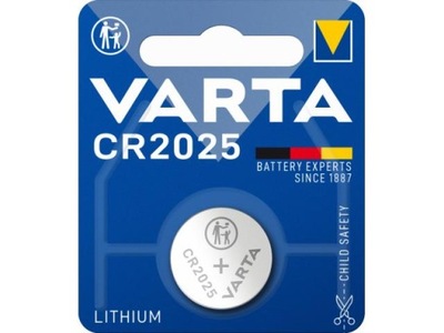 bateria CR2025 1 szt VARTA PROFI ELECTRONICS LITHI