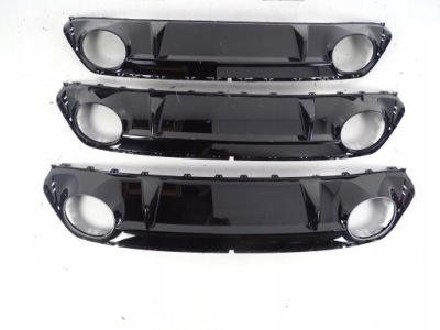 Накладка na бампер диффузор audi a3 8y rs3 фото №1