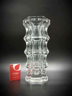 WAZON SZKŁO SZLIFOWANE ART DECO MOSER? BDB STAN