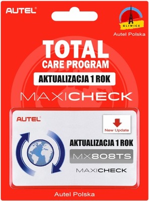 AKTUALIZACJA AUTEL MaxiCheck MX808TS PL 1 ROK PL