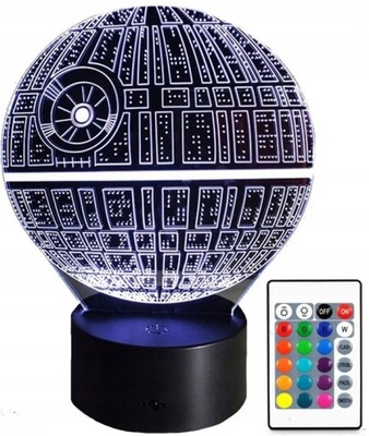 Lampka 3D LED STAR WARS GWIEZDNE WOJNY PILOT