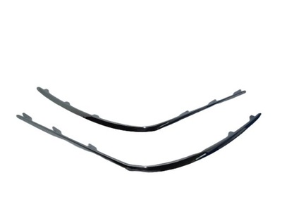 Молдинг бампера задняя peugeot 407 kpl le + pr фото №1