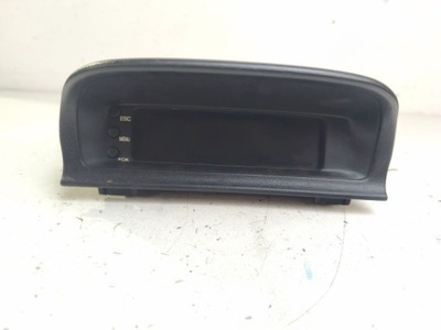 Рамка дисплей экран радио peugeot 307 9652252577 96604685xt фото №1