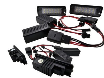 DIODO LUMINOSO LED TABLAS REJESTRACYJNEJ VW PASSAT B6 B7 CC GOLF IV V VI VII POLO IV V  