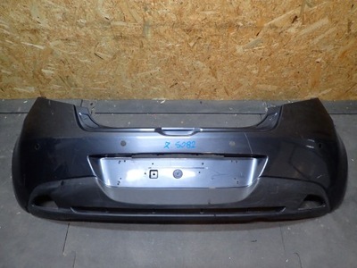 Бампер задня mazda ii 2 07-14 фото №1