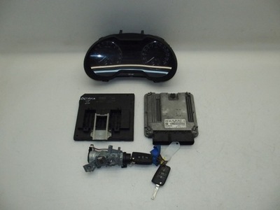 Skoda octavia iii 1.6 tdi набір стартовий замок запалювання бортовий комп'ютер фото №1