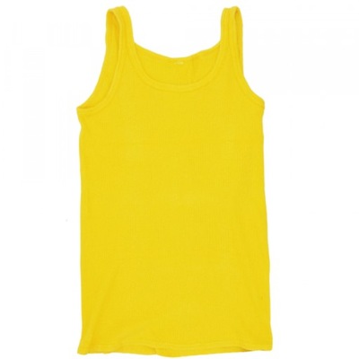 Koszulka na Ramiączkach Sportowa Treningowa Armii NRD NVA Żółta Vintage S-4