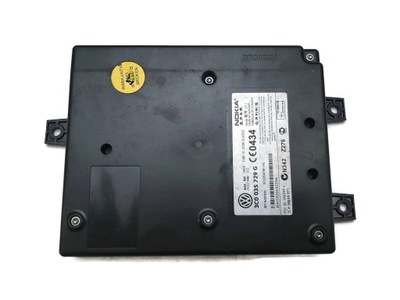 Vw b6 модуль bluetooth 3c0035729g фото №1