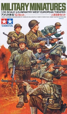 TAMIYA 35048 1:35 U.S. Infantry (West European The
