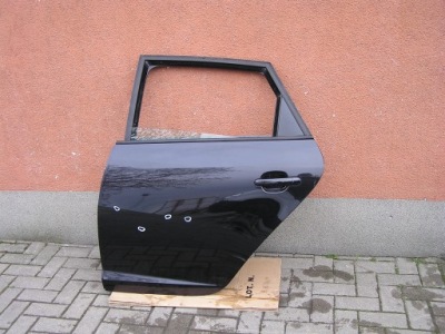 Двері задні ліва seat ibiza iv 6j lc9z kombi фото №1