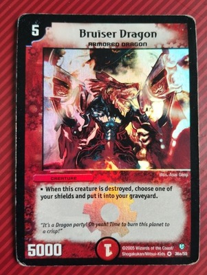 Duel Masters - Bruiser Dragon | DM-08 | Holo