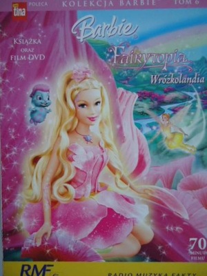 BARBIE WROZKOLANDIA FAIRYTOPIA BOOKLET DVD