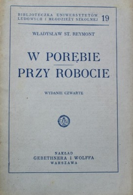 W porębie przy robocie 1931 r.