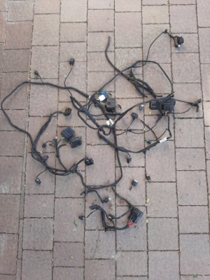 Bmw g15 ремінь передній електропроводка джгут на частини фото №1