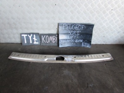 Накладка поперечина задня peugeot 308 08-13r фото №1