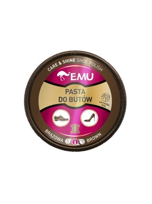 Emu Pasta do Butów - Brązowa 50ml