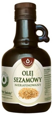 Olej sezamowy tłoczony na zimno OLEOFARM 250 ml