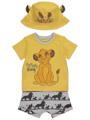 disney_62-68_ 3 pack_bawełniany komplet_simba_3-6