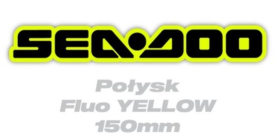 Naklejki naklejka Sea-Doo 15cm - Fluo