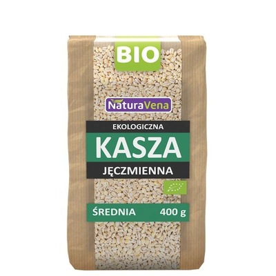 KASZA JĘCZMIENNA BIO 400 g - NATURAVENA NATURAVENA