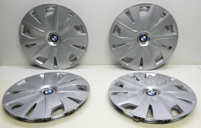 BMW 1 2 F40 F45 F20 F21 16 INTEGROS 6854746 TAPACUBOS AL LLANTAS ACERO  