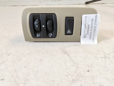 Renault scenic iii регулювання світла 648450001 фото №1
