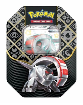 Pokémon TCG: Paldean Fates Tin 4-booster Iron Treads