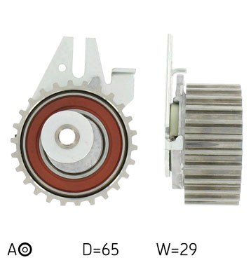 SKF VKM 12215 RITINĖLIS DIRŽELIO SKIRSTYMO SISTEMOS 