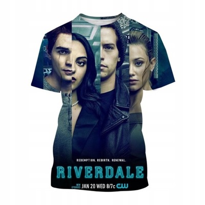 3D Printed Riverdale Casual Trend Movie T-Shirt