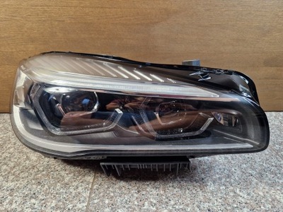 Лампа правая led bmw 2 f45 фото №1