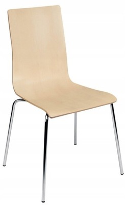 Krzesło sklejkowe do poczekalni CAFE VII Nowy Styl