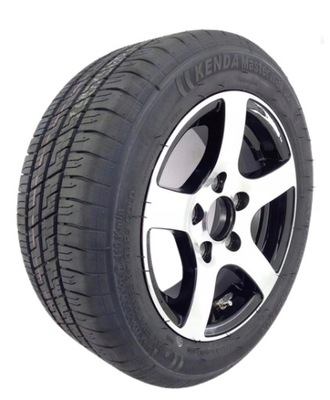 RUEDA LLANTA ALUMINIO 13 5X112 6J NEUMÁTICO KENDA 195/50 R13C  