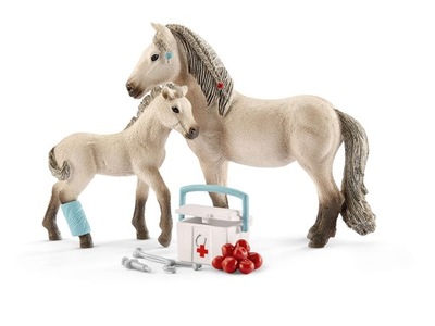 SCHLEICH Kucyk Rasy Isladzkiej klacz źrebię 42430