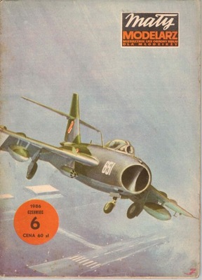 MM 6/1986 Samolot myśliwski MIG-17