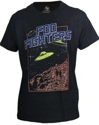 Foo Fighters - męska koszulka z motywem UFOL
