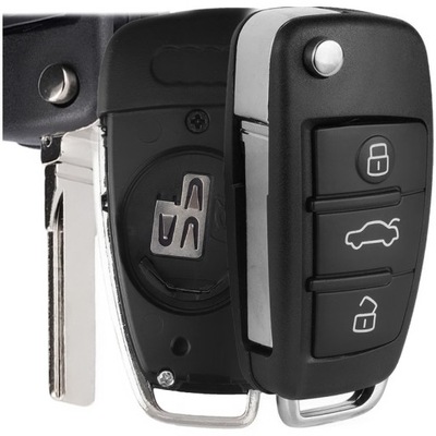 CASING KEY AUTO REMOTE CONTROL FOR AUDI A3 A4 A6 A8 Q3 Q5 Q7 TT  