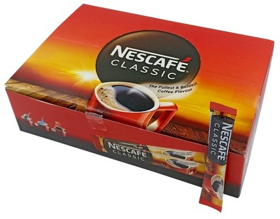 NESCAFE CLASSIC KAWA ROZPUSZCZALNA 100 saszetek