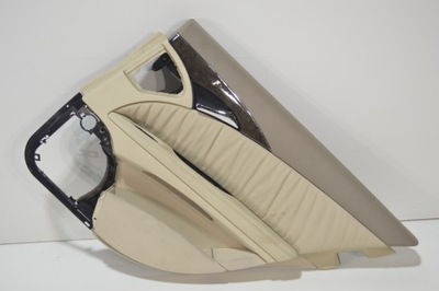 Обшивка дверь правый задняя mercedes w211 sedan бежевый фото №1