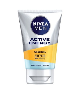 NIVEA Active Energy Żel do Mycia Twarzy 100ml