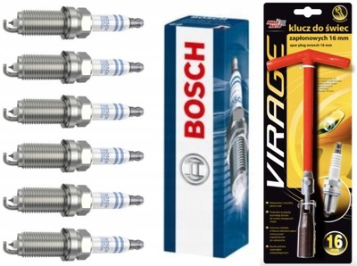 BOSCH 0 242 236 510 BUJÍA DE ENCENDIPARA + LLAVES PARA BUJÍAS 16MM  