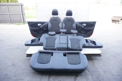 Сиденья сиденья подогрев перед + задняя pół кожа hyundai ix35 i фото №1