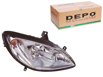 Depo BM2593127, 3442005RAQ Fog Light Assembly; Right - BMW | 63176948374