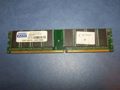 Pamięć DDR 1GB 400MHz CL2,5 Goodram GR400D64L25/1G
