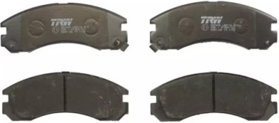 Trw gdb1126 набір гальмівних колодок гальмівних, гальма дискові фото №1