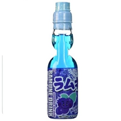 Japońska oranżada Ramune Blueberry 200 ml