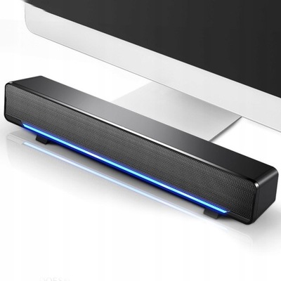 SOUNDBAR GŁOŚNIKI KOMPUTEROWE DO LAPTOPA CZARNY
